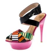 Giuseppe Zanotti Pre-owned Pre-owned Satin sandaler Multicolor, Dam