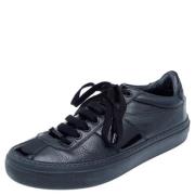 Jimmy Choo Pre-owned Pre-owned Laeder sneakers Black, Dam