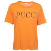 Emilio Pucci Pre-owned Pre-owned Bomull toppar Orange, Dam