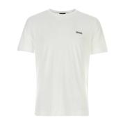 Z Zegna Vit bomull T-shirt White, Herr