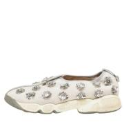 Dior Vintage Pre-owned Mesh sneakers White, Dam