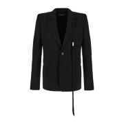 Ann Demeulemeester Jackor Västar Black, Herr