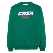 Casablanca Mörkgrön 3D Racing Sweatshirt Green, Herr