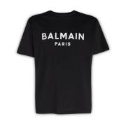 Balmain Klassisk T-Shirt Black, Herr