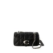 Coach Quiltad Läder Crossbody-väska - Svart Black, Dam