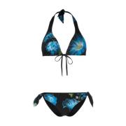 Dolce & Gabbana Blommig Bikini Set Multicolor, Dam