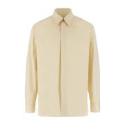 Jil Sander Stiliga Skjortor Beige, Herr