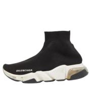 Balenciaga Vintage Pre-owned Tyg sneakers Black, Dam