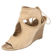 Aquazzura Pre-owned Pre-owned Mocka sandaler Beige, Dam