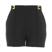 Elisabetta Franchi Short Shorts Black, Dam