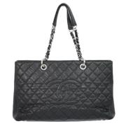 Chanel Vintage Pre-owned Laeder chanel-vskor Black, Dam