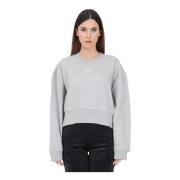 Adidas Originals Grå Adicolor Essentials Crew Sweater Gray, Dam