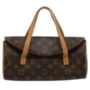 Louis Vuitton Vintage Pre-owned Canvas handvskor Brown, Dam