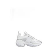 Roger Vivier Viv'run Strass Sneaker White, Dam
