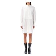 Isabel Marant Rineta Skjortklänning White, Dam