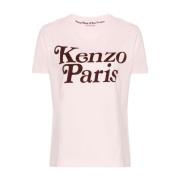Kenzo Verdy Rosa Logga T-shirt Pink, Dam