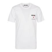 Moschino Fantasi T-Shirt White, Herr