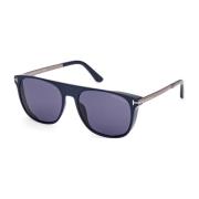 Tom Ford Klassiska solglasögon Blue, Unisex