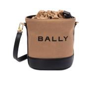 Bally Spiro Eco Mini Bucket Väska Brown, Dam