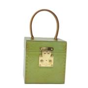 Louis Vuitton Vintage Pre-owned Laeder handvskor Green, Dam