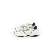 Dsquared2 Vita D24 Tecno Sneakers för Herrar White, Herr