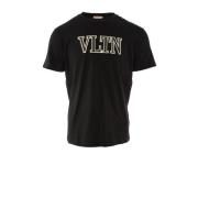Valentino Svart Vltn T-shirt för män Black, Herr