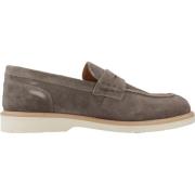 Geox Loafers Gray, Herr