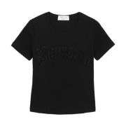 Blumarine Costina T-Shirt Black, Dam