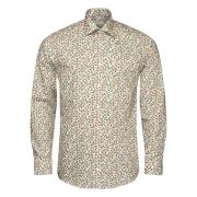 Eton Slim Fit Ananas Tryck Skjorta Multicolor, Herr