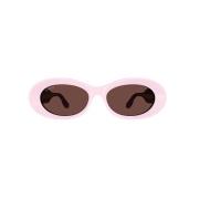 Gucci Rosa lila solglasögon för kvinnor Pink, Dam