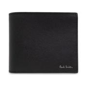 Paul Smith Hopfällbar plånbok med logotyp Black, Herr