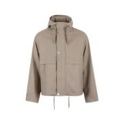 Ami Paris Lös passform Huva Parka Beige, Herr