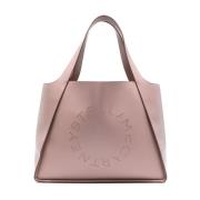 Stella McCartney Elegant Shell Tote Väska Pink, Dam