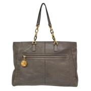 Fendi Vintage Pre-owned Laeder totevskor Brown, Dam