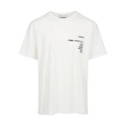 Iceberg Logo Print Bomull T-shirt White, Herr
