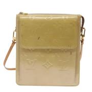 Louis Vuitton Vintage Pre-owned Laeder louis-vuitton-vskor Beige, Dam