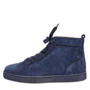 Christian Louboutin Pre-owned Pre-owned Mocka sneakers Blue, Dam
