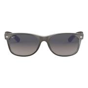 Ray-Ban NEW Wayfarer Metal Effect Sunglasses Gray, Dam