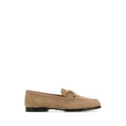 Tod's Cappuccino Suede Loafers Brown, Dam