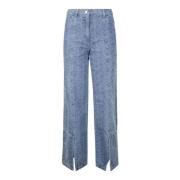 Stine Goya Tidlösa Straight Denim Jeans Blue, Dam