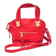 Chloé Pre-owned Pre-owned Laeder handvskor Red, Dam