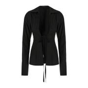 Ann Demeulemeester Stiliga Skjortor Black, Dam