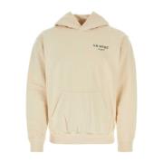 Sporty & Rich Kräm Wimbledon Sweatshirt Yellow, Herr