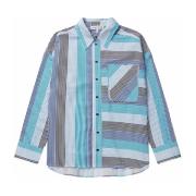 Munthe Randig Oversize Skjorta med Långa ärmar Multicolor, Dam