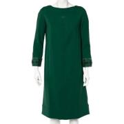 Valentino Vintage Pre-owned Tyg klnningar Green, Dam