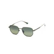 Maui Jim Lewalani Hts633-15 Shiny Green Sunglasses Green, Unisex