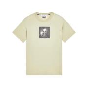 Stone Island Tryckt Pistagegrön T-shirt Green, Herr