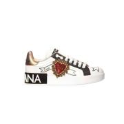 Dolce & Gabbana Högkvalitativa sneakers för kvinnor White, Dam