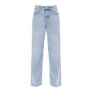 Closed Vintage Loose Tapered Jeans Blue, Dam