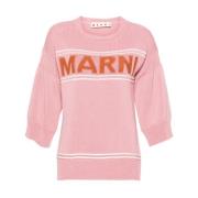 Marni Stiliga T-shirts och Polos Pink, Dam
